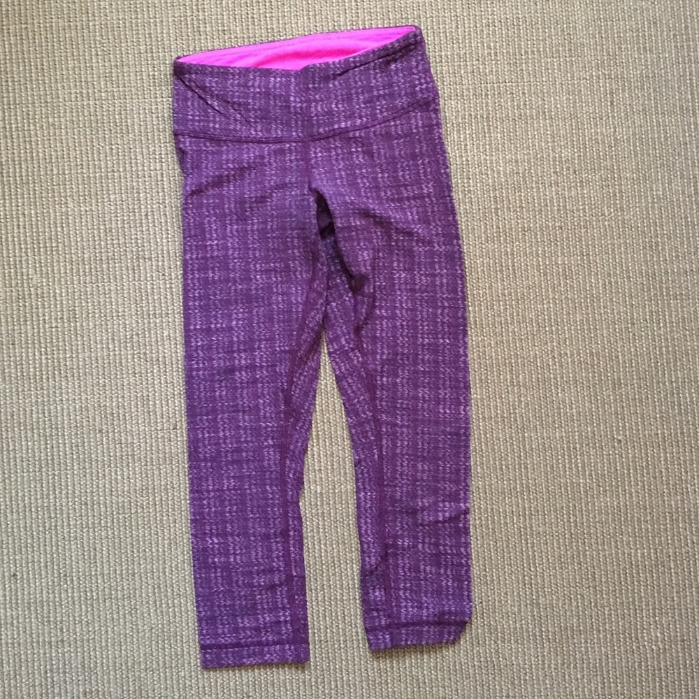 Lululemon cropped leggings